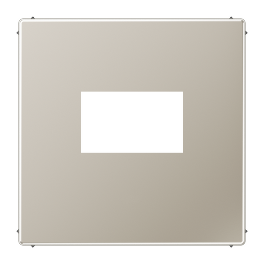 Metāliskā nosegplāksne USB ladētājam, nerūsējošais tērauds, LS990