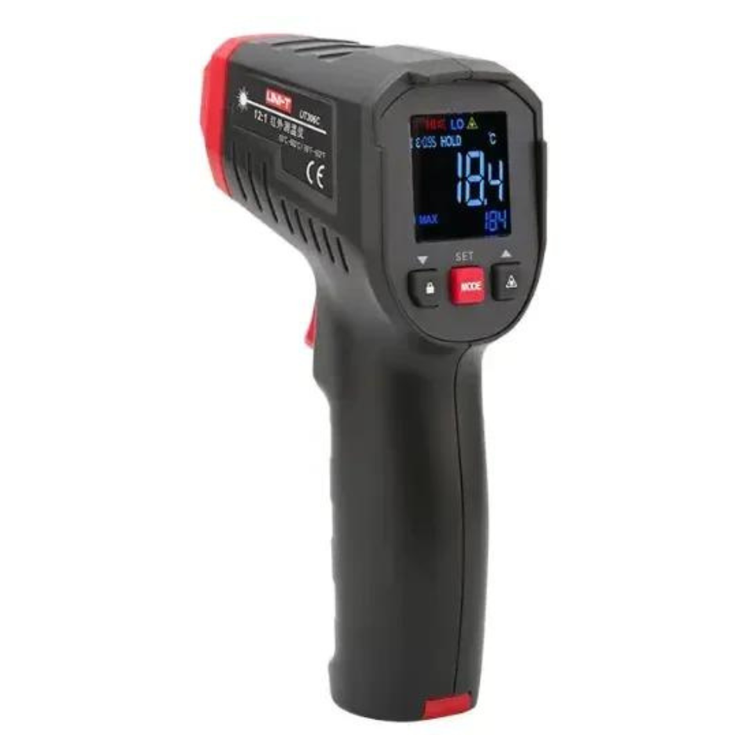 Bezkontakta infrasarkano staru termometrs -50°C līdz 500°C, UT306C, UNI-T
