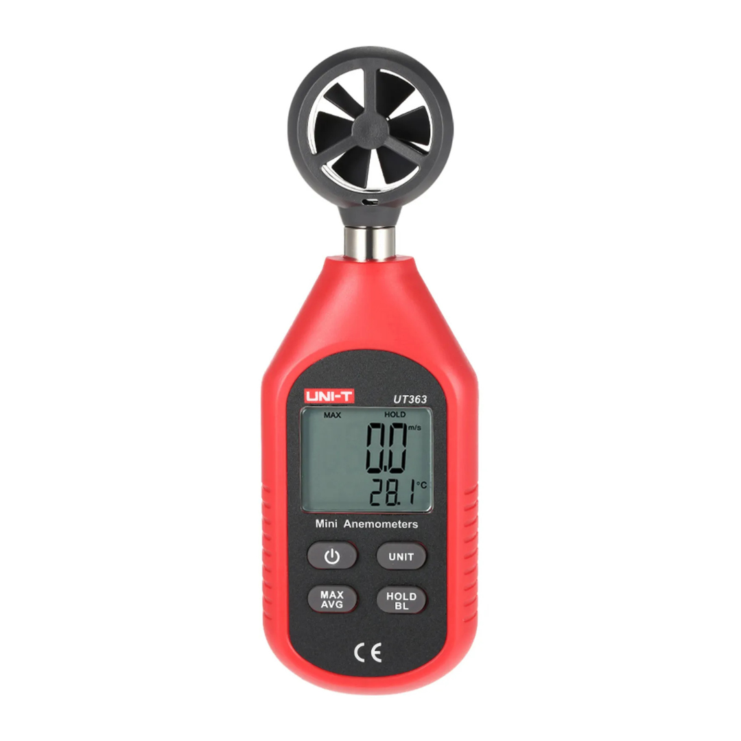 Anemometrs mini ar temperatūras mērīšanas funkciju, UT363, Uni-T