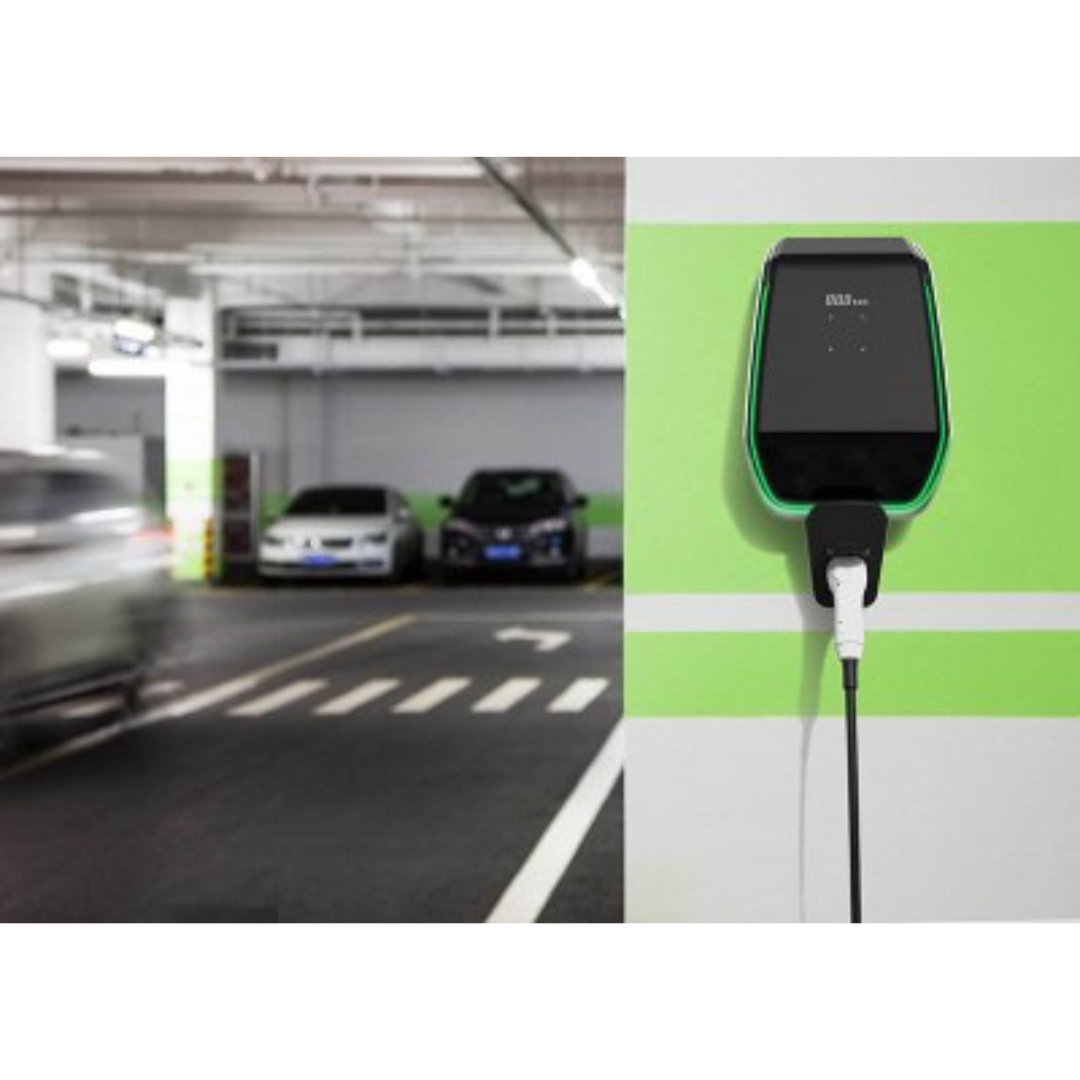 Uzlādes stacija ar vadu ES-07-C 7kW, 230VAC, Type 2, CASE C, IP54, LINCHR