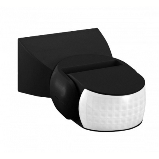 Kustības sensors ar WiFi vadību, virsapmetuma, melns, 180 grādi, 12m rādiuss, IP65, 1200W, ALIO PRO MS-180-12BBt WiFi, VEXEN