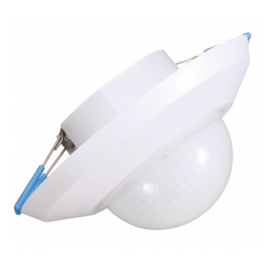 Klātbūtnes sensors balts, virsapmetuma / zemapmetuma, 360 grādi, 20m diametrs, IP44 / IP20, 2000W, ALIO PRO PU-360-20LW, VEXEN