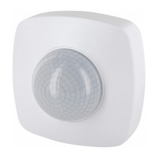 Klātbūtnes sensors balts, virsapmetuma, 360 grādi, 20m diametrs, IP65, 2000W, ALIO PRO PS-360-20IW, VEXEN