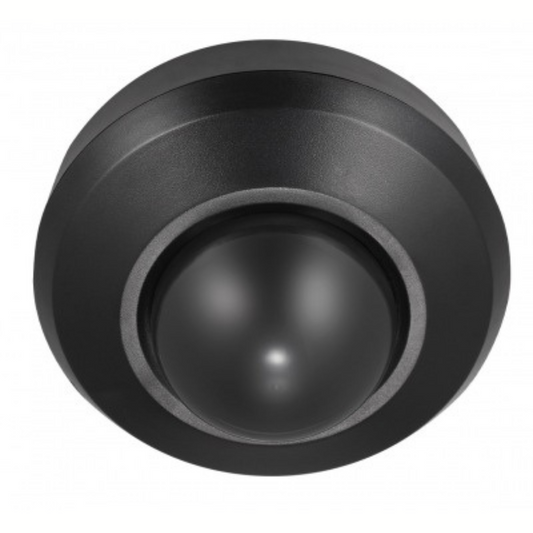 Klātbūtnes sensors ar melno lēcu, virsapmetuma / zemapmetuma, 360 grādi, 20m diametrs, IP44 / IP20, 2000W, ALIO PRO PU-360-20FB, VEXEN