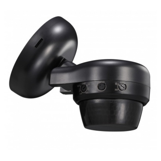 Klātbūtnes sensors ar melno lēcu, virsapmetuma, 360 grādi, 24m diametrs, IP65, 2000W, ALIO PRO PS-360-24UBi, VEXEN