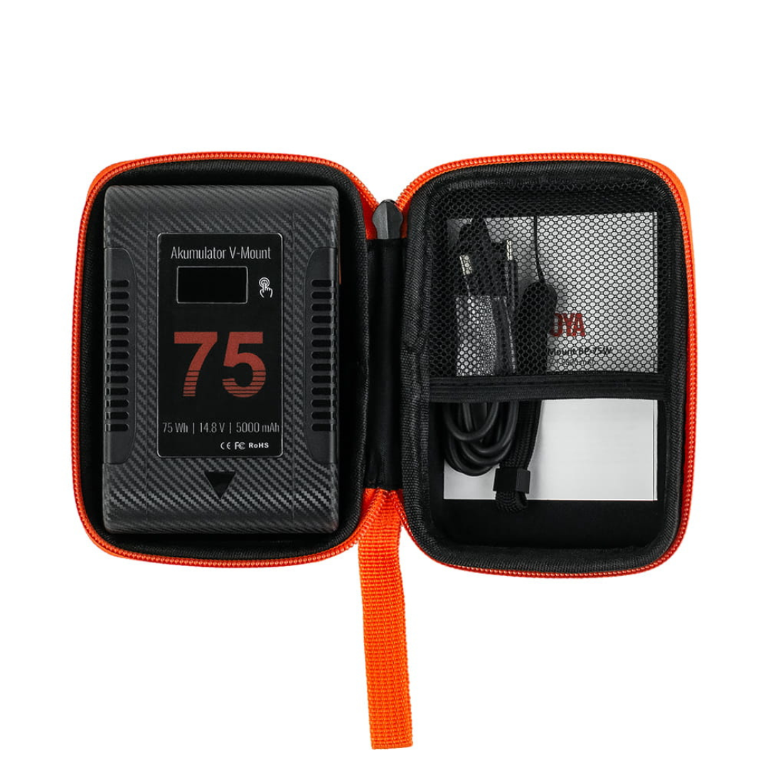 V-veida stiprinājuma akumulators MITOYA BEETLE BP-75W, 5000mAh, 14.8V