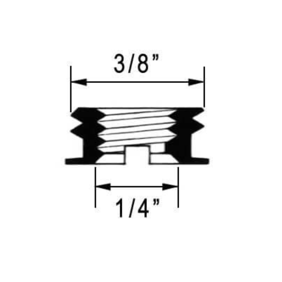 Vītnes adapteris / pārēja / vītnes samazināšana no 1/4" līdz 3/8", Mitoya