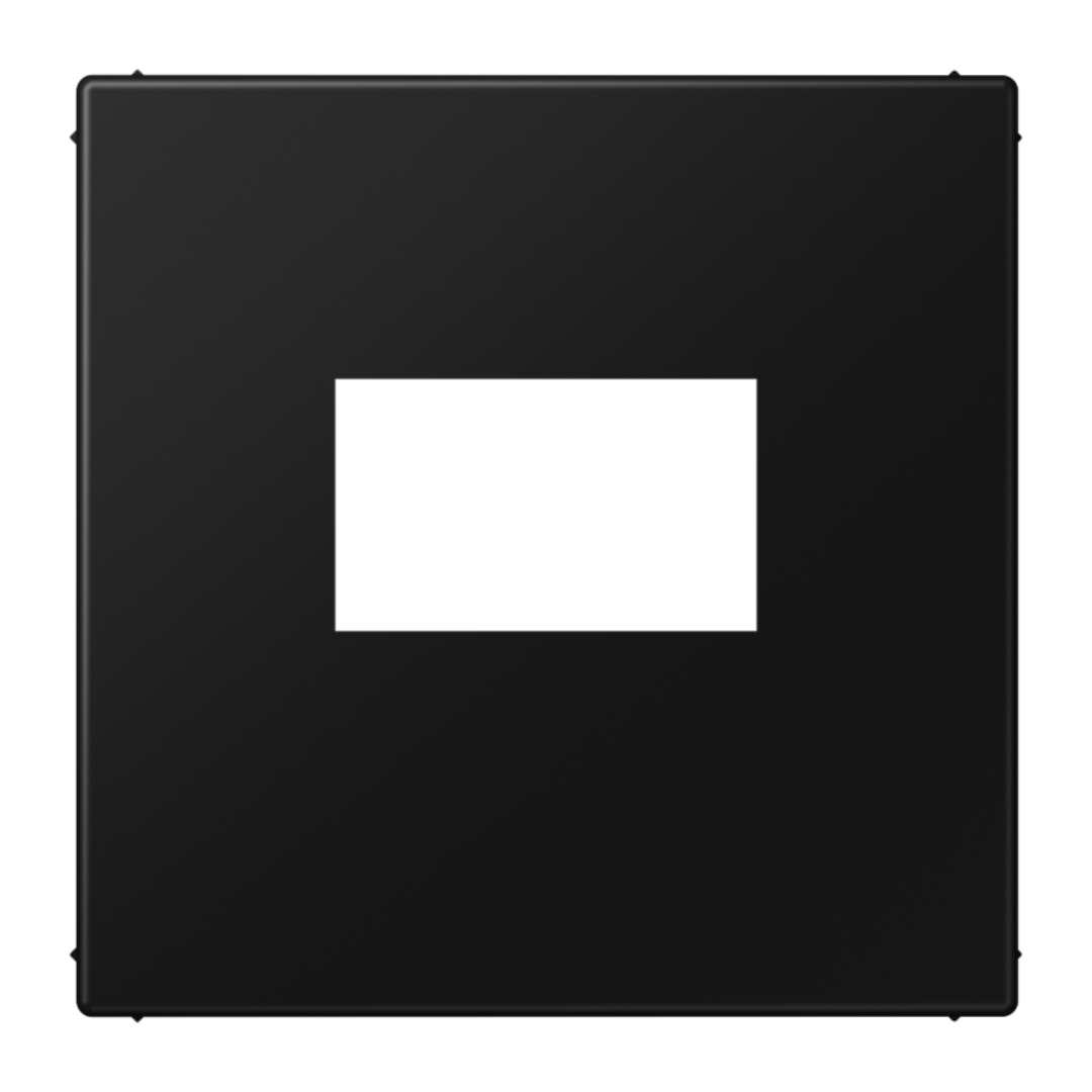 Nosegplāksne USB ladētājam, matēta grafīta melna, LS990