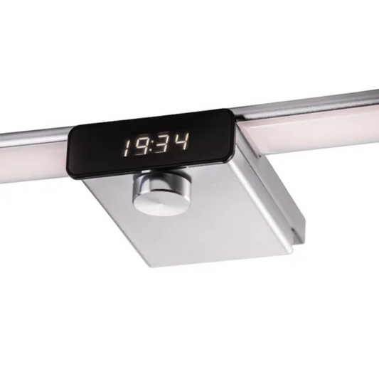 Gaismeklis LED zem virtuves skapja vai plaukta, 4W, 4000K, ar akumulatoru 7200mAh, 600mm, ar pulksteni, var regulēt spožumu, THORGEON