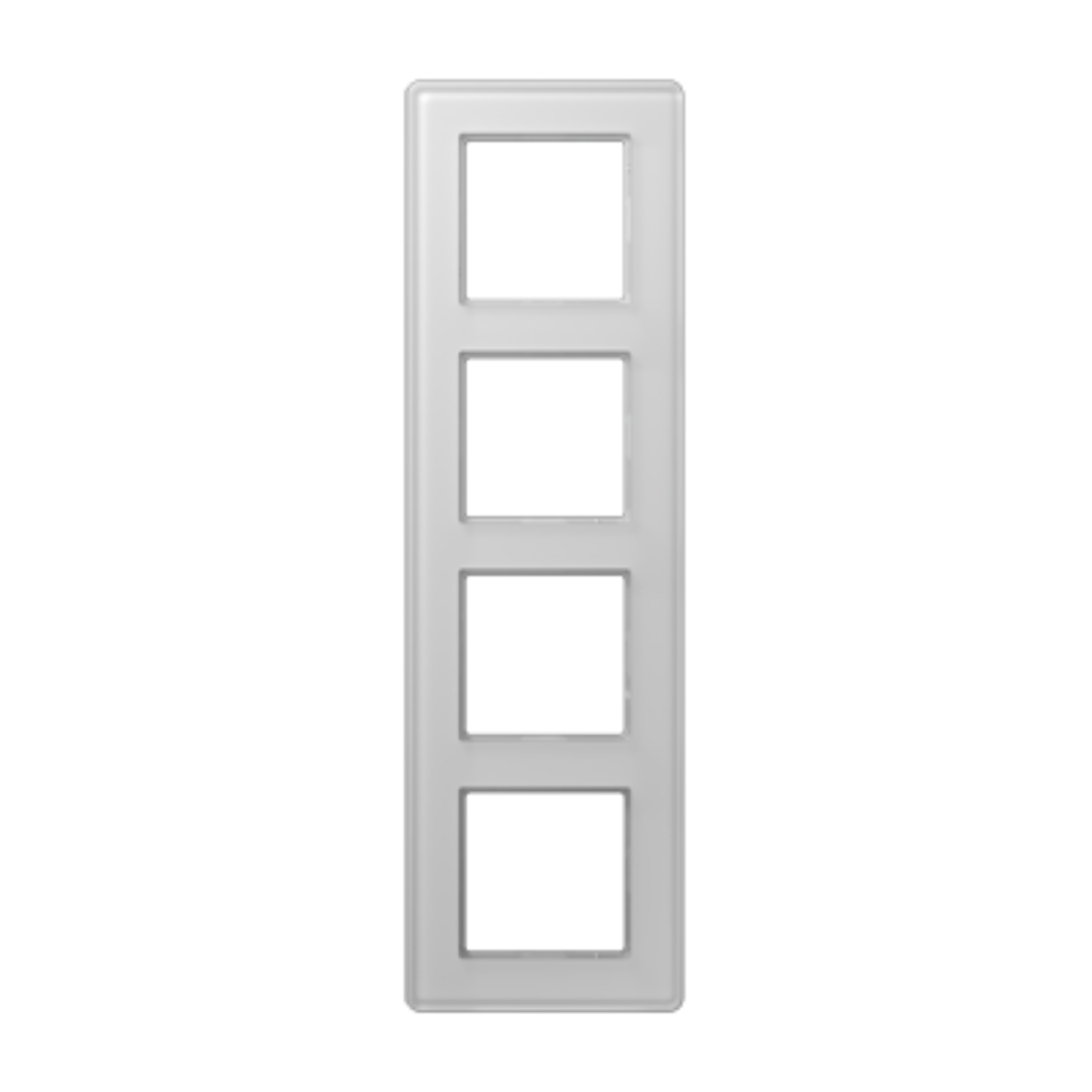 Rāmis stikla 4-vietīgs, balts, A VIVA