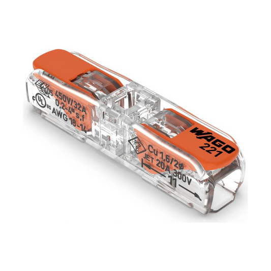 WAGO INLINE univers.sav.klemme 2V 0.2-4.0mm2 32A/450V, 221-2411