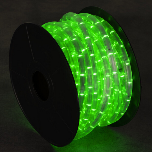 LED virtene - caurule, zaļa, garums 5m, jauda 2W/m, IP65, var griezt, GIVRO system, Kanlux