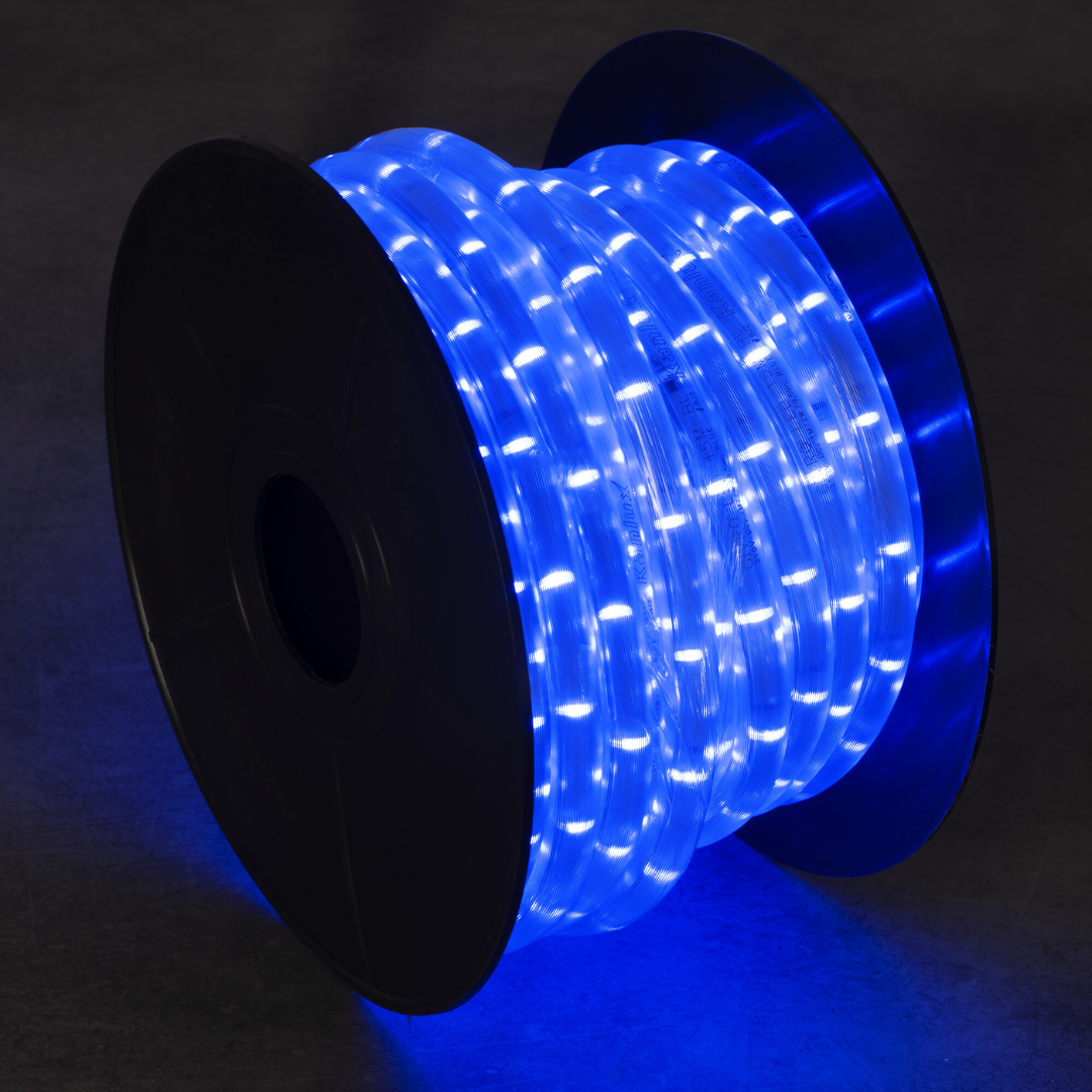 LED virtene - caurule, zila, garums 5m, jauda 2W/m, IP65, var griezt, GIVRO system, Kanlux