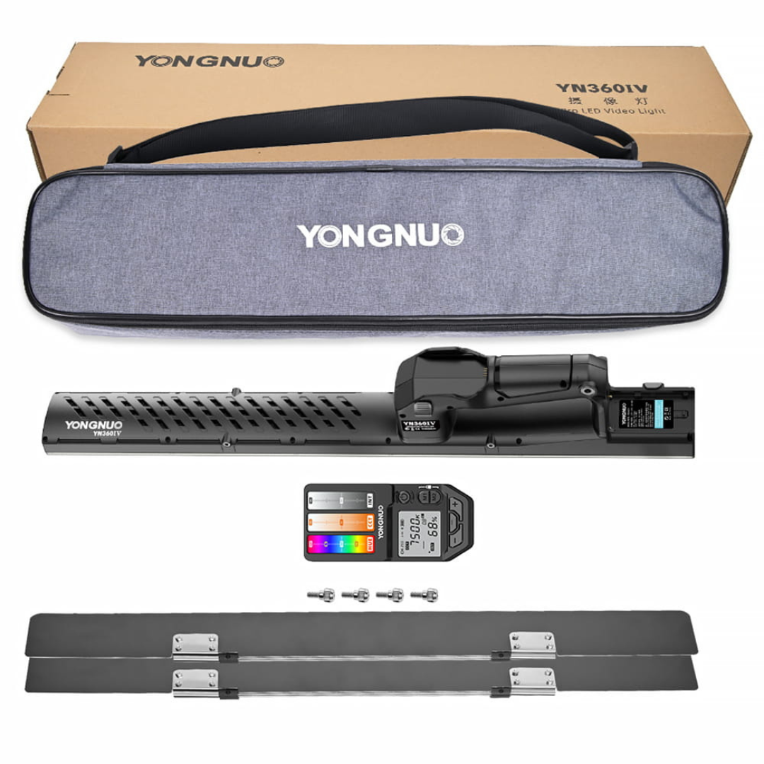 LED lampa / zobens YN-360 IV, 2000-10000K + RGB, YONGNUO