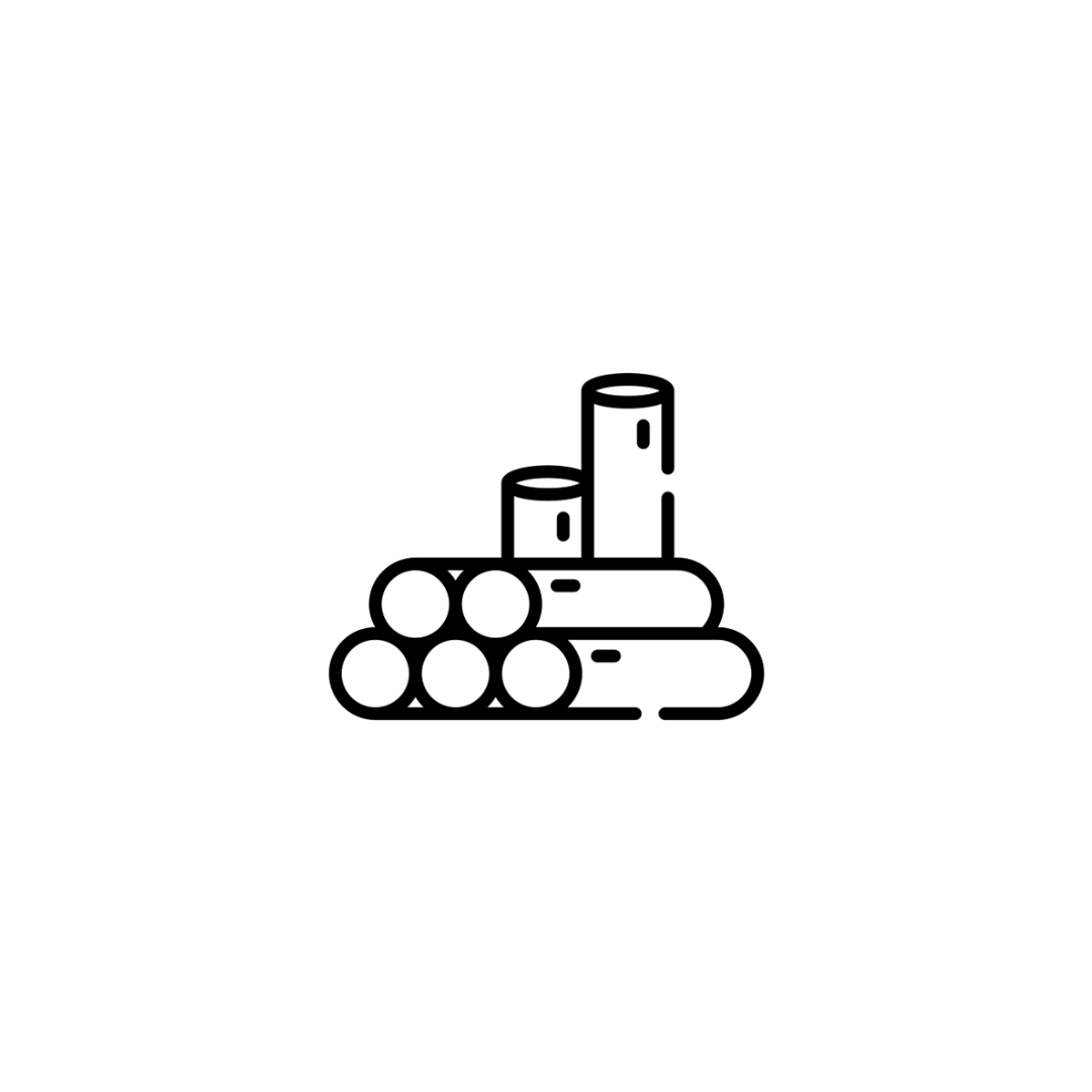 Instalācijas caurules, gofras, brīdinājuma lentes