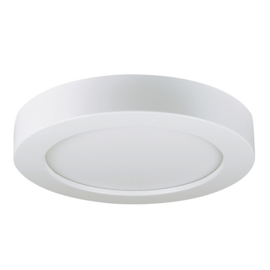 LED panelis virsapmetuma 337-308, 6W, apaļš, CCT 2700/4000/6500K, 400lm, 122mm, balts