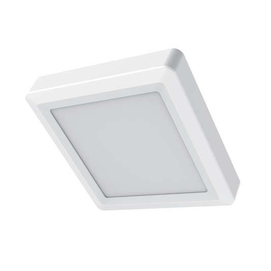 LED gaismeklis kvadrāts virsapmetuma, 24W, 4000K, 2500Lm, 225*225*28mm, balts
