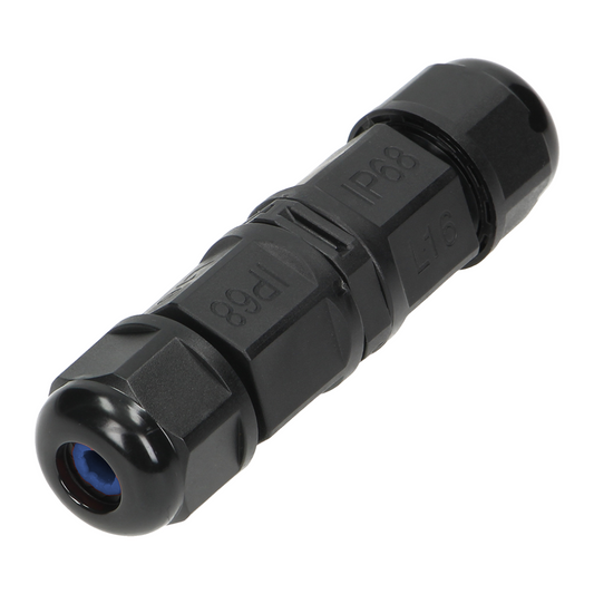 Kabeļu savienotājs, taisns, 3x1.5mm2, 450V / 16A, IP68, OR-AE-13600 MINI