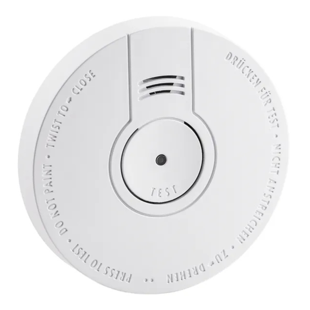 Dūmu detektors uz baterijām, >85/3m, 1x9V (Krona 9V), IP20, THORGEON