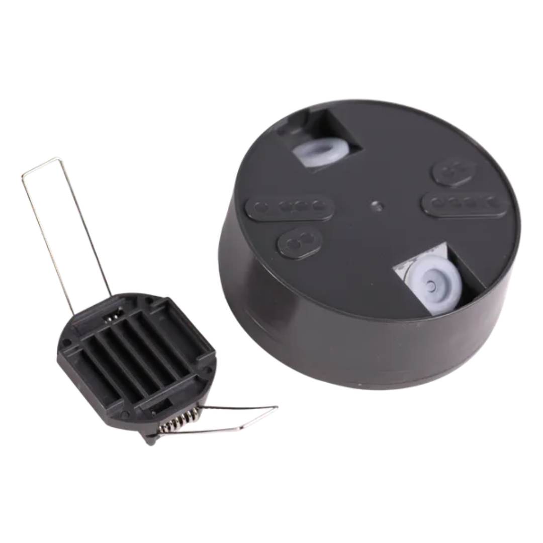 Kustības sensors ar pulti, melns, virsapmetuma / zemapmetuma, DALI, 360 grādi, 8m darbības radius, IP54, 2000W, Thorgeon