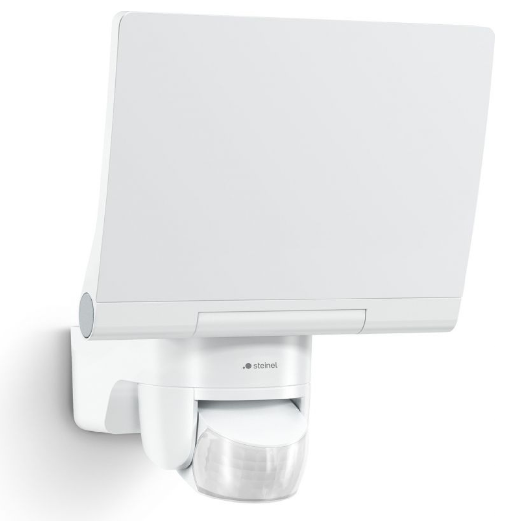 LED prožektors ar kustības sensoru, balts, 19.3W, 2124lm, 3000K, sensora attālums 10m un 180°, IP44, XLED home 2 XL S, STEINEL