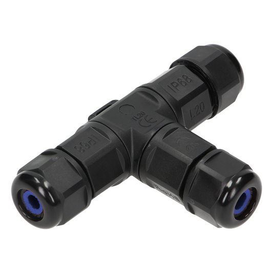 Kabeļu savienotājs, T-veida, 3x4mm2, 450V / 25A, IP68, OR-AE-13602