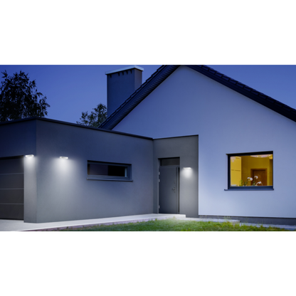 Āra sensorlampa ar saules paneli, sudraba, 1.5W, 3000K, 140lm, IP44, ar kustības sensoru, 360°, 6m, soft light start, XSolar SOL-O LED, STEINEL