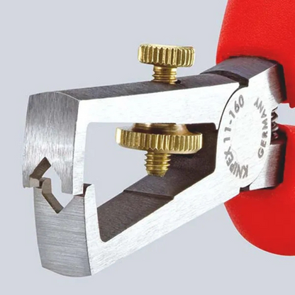KNIPEX Knaibles izolācijas noņemšanai no dzīslu galiem, 160mm