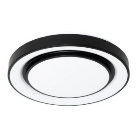 Griestu dimējams LED gaismeklis ar pulti, 48W, SMD2835, RGB, 3600Lm, 3000-6500K, TUYA, D480*H75 mm, Spector Light