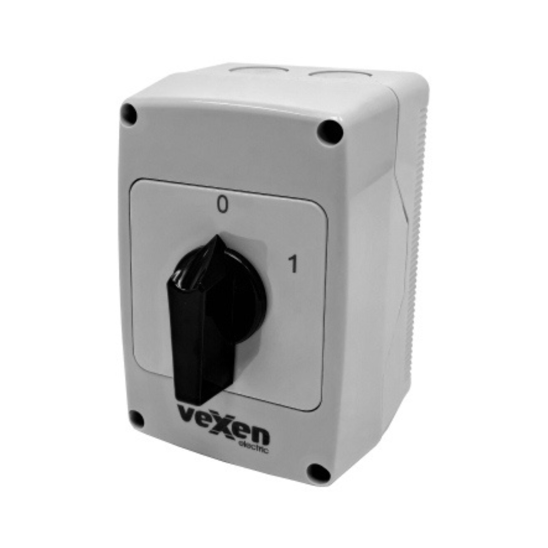 Paketslēdzis 0-1, 1P, 32A, IP65, PNGRS3290, Vexen
