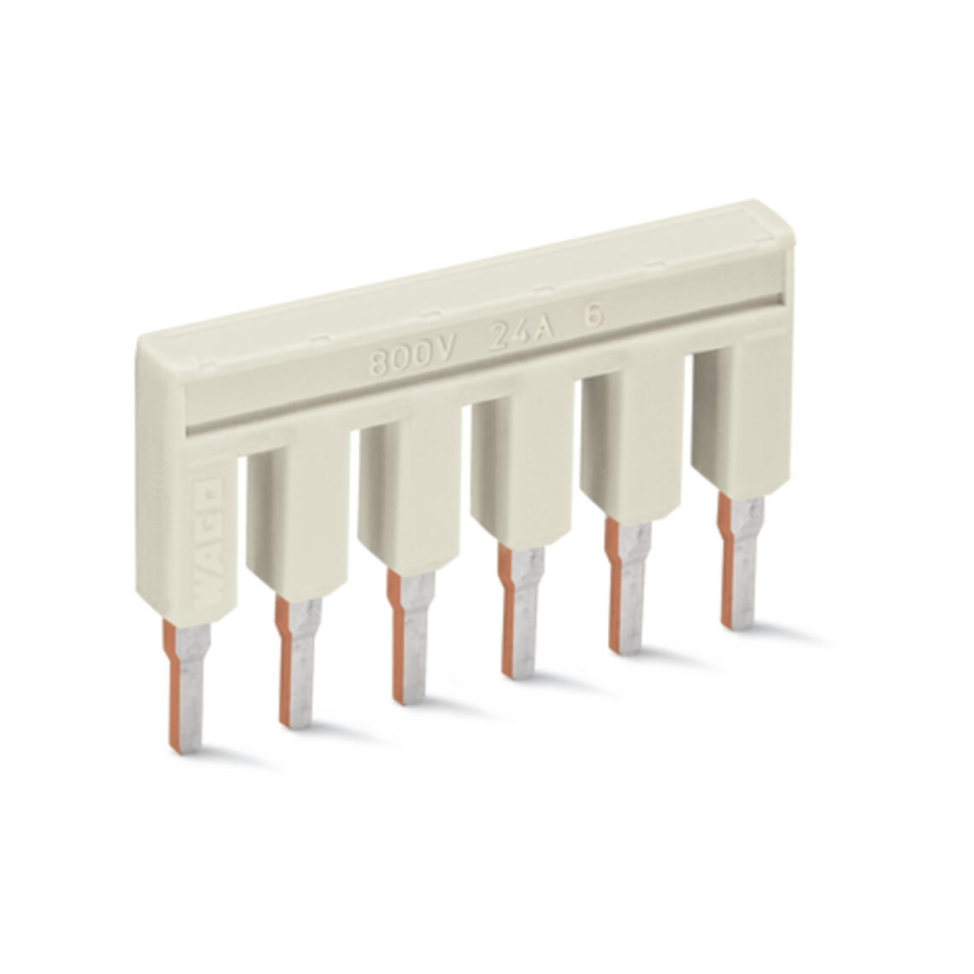 WAGO 6-vietīgs tiltiņš, 0.25-4mm², pelēks, TOPJOB S