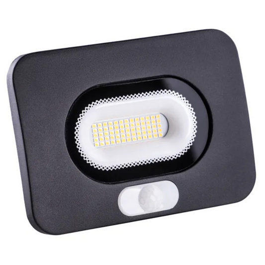 LED Prožektors ar kustības sensoru (6m), IP65, 20W, 4000K, 2000Lm, Thorgeon