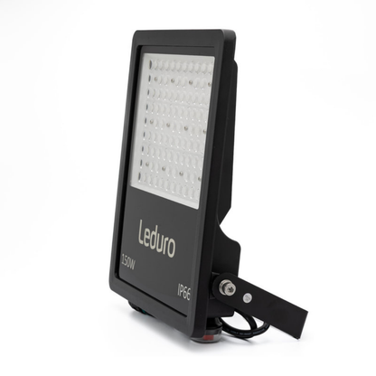 LED Prožektors PRO5, IP65, ar maināmu jaudu 150W/113W/75W, 3CCT, 3000K/4000K/6000K, 22500lm/16875lm/11250lm, 320x288x55mm, melns, LEDURO