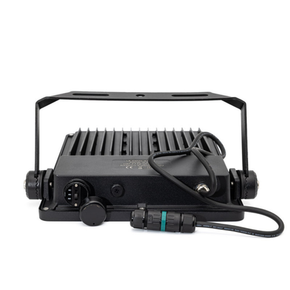 LED Prožektors PRO5, IP65, 200W, 3CCT, 3000K/4000K/6000K, 30000lm, 373x312x55mm, melns, LEDURO