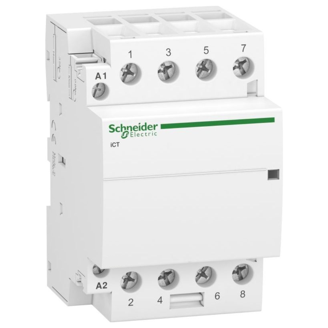 Modulārais kontaktors 3NO, 40A, AC 230V, iCT, Acti9