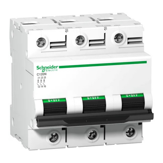 Automātslēdzis C120N 3P 100A C, Acti9, Schneider Electric