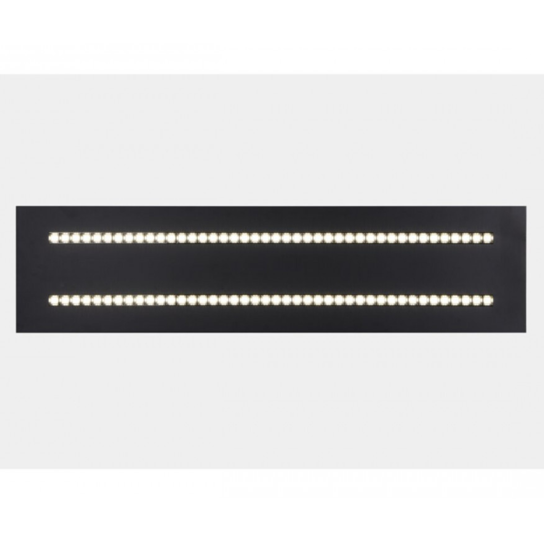 LED panelis / gaismeklis universāls ARTE luminaire, melns, 38W, 295x1195mm, 3800lm, CCT, AC 180-250V, GTV