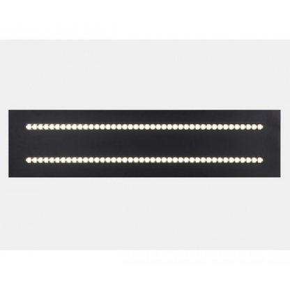 LED panelis / gaismeklis universāls ARTE luminaire, melns, 38W, 295x1195mm, 3800lm, CCT, AC 180-250V, GTV