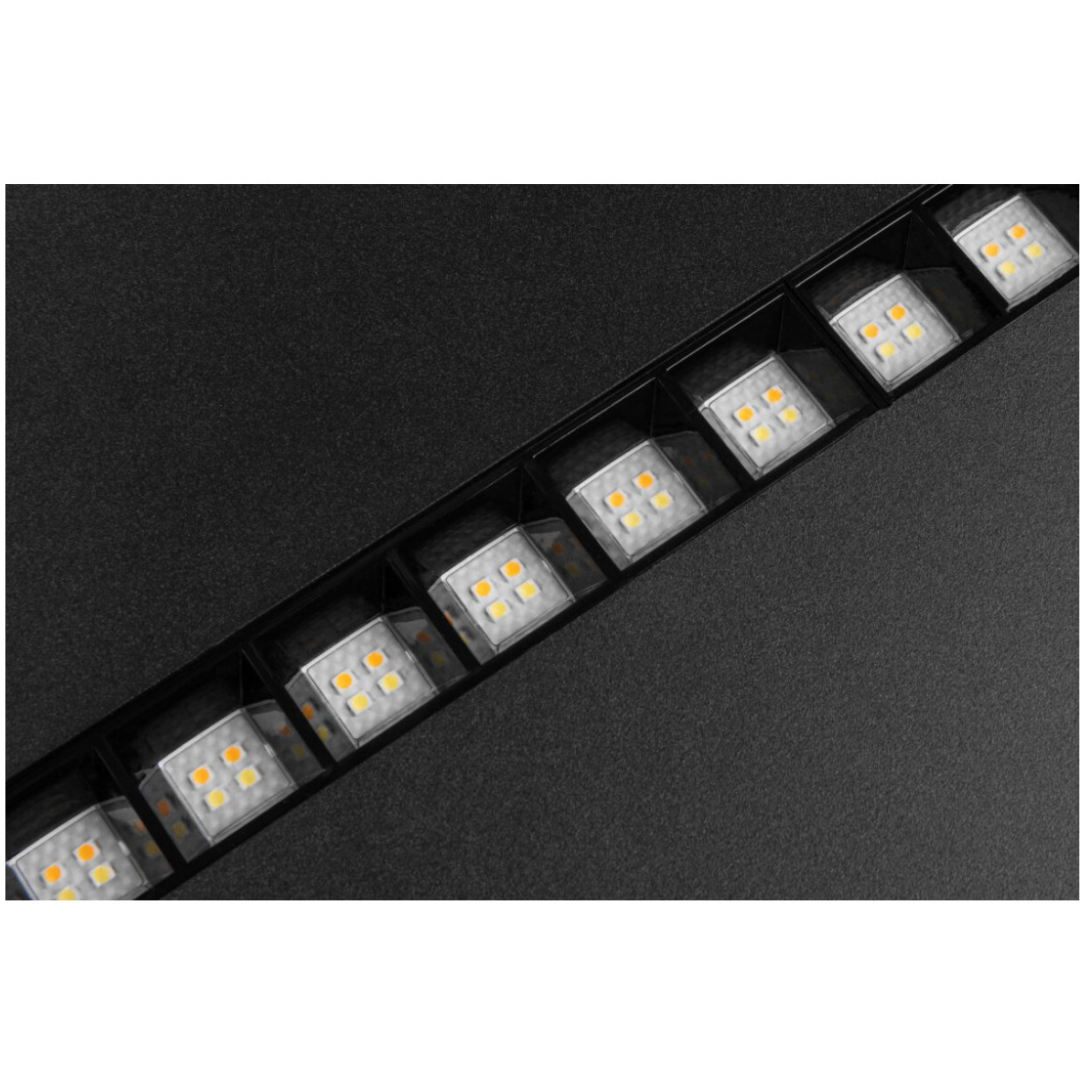 LED panelis / gaismeklis universāls ARTE luminaire, melns, 38W, 295x1195mm, 3800lm, CCT, AC 180-250V, GTV