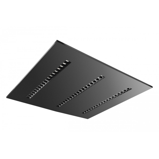 LED panelis / gaismeklis universāls ARTE luminaire, melns, 38W, 595x595mm, 3800lm, CCT, AC 180-250V, GTV