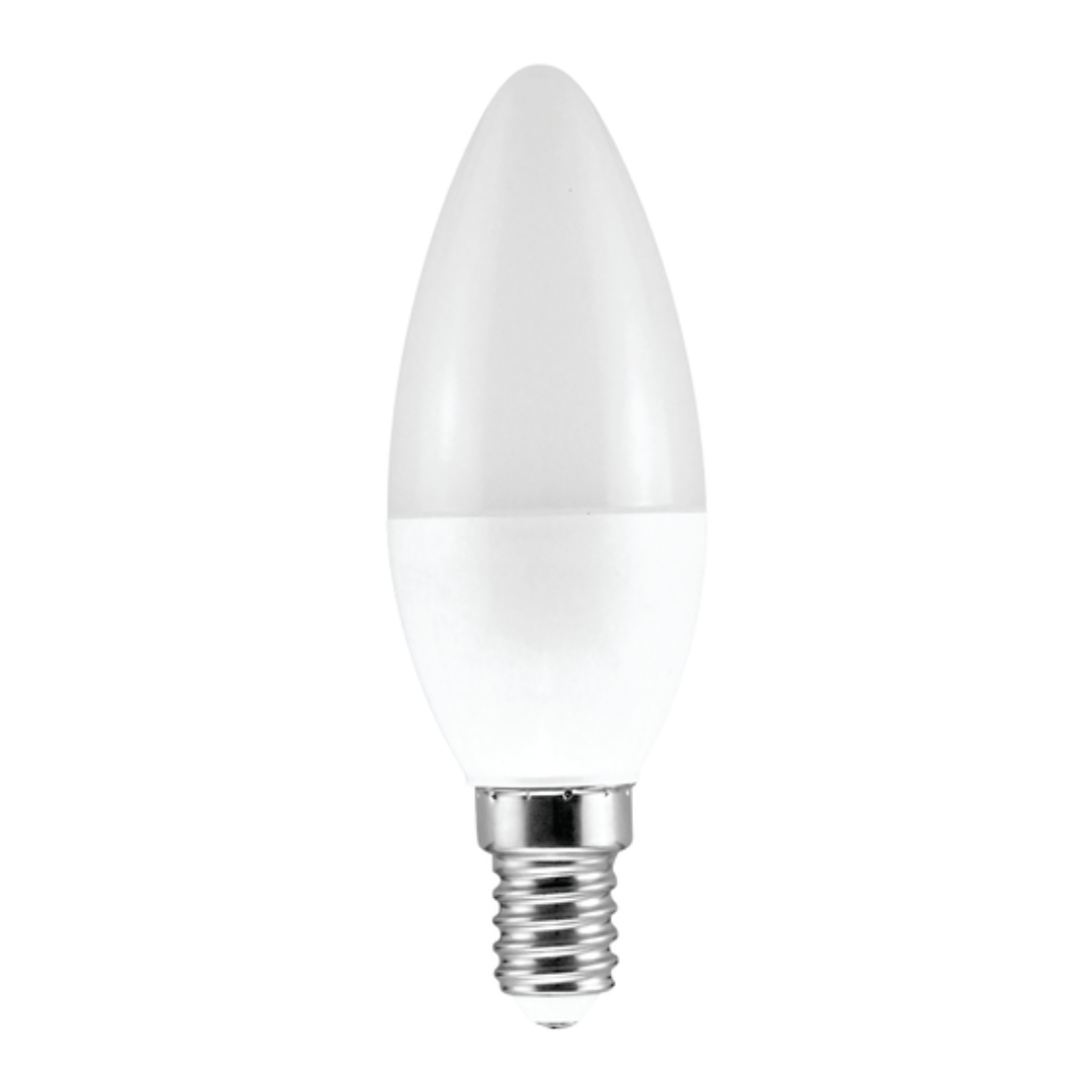 LED spuldze 5W, E14, 3000K, 400lm, C35, Leduro