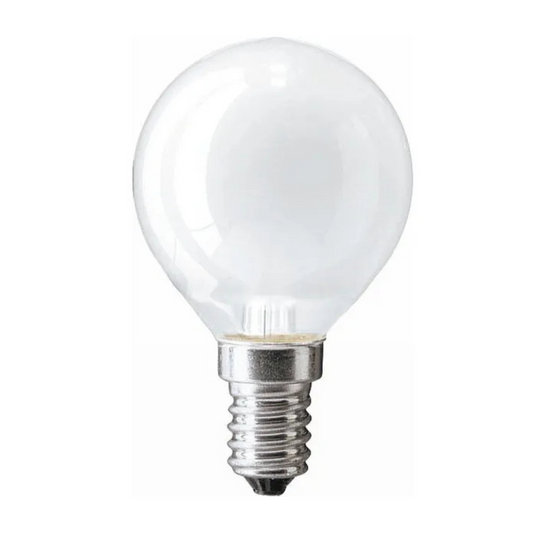 Kvēlspuldze G45, E14, 60W, 230V, FR (matēts/balts stikls), PHILIPS