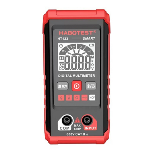 Multimetrs, DC600V, AC600V, HT123, HABOTEST