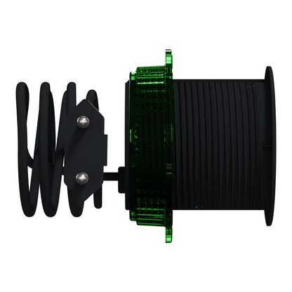 Galdā iebuvējams USB lādētājs (60 mm caurumā), antracīts, 3.1A, Type A + Type C, INS44009, Unica sistēma+, Schneider Electric