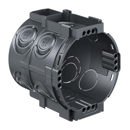 Instalācijas kārba bez skrūvem, savienojama, dziļa, Ø60mm, H66mm, Kaiser