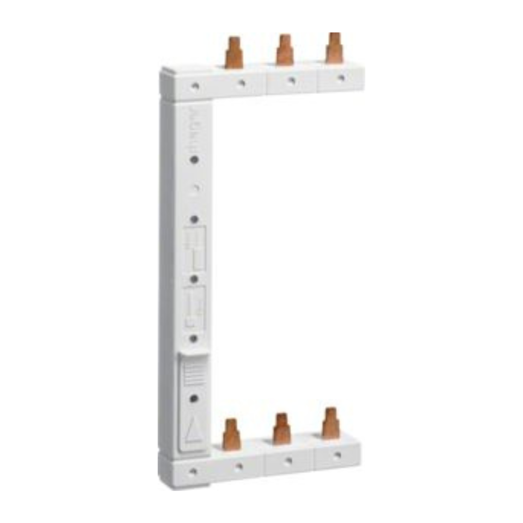 Vertikālā kopne 2x3F/16mm2/L 146mm, pa kreisi, HAGER