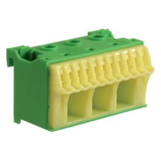 Zemējuma klemme 14, QC, PE, 3x16mm2+11x4mm2, Hager