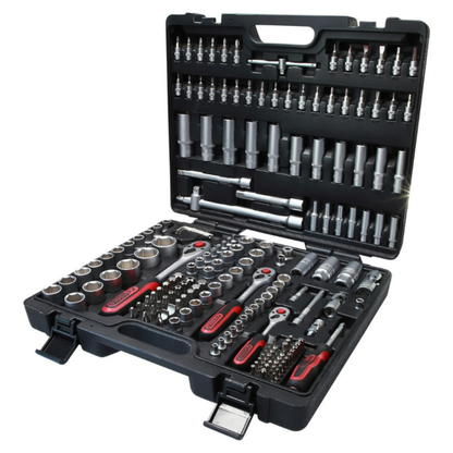 1/4+3/8+1/2'' profesionāls muciņu komplekts, 179gab., KS Tools