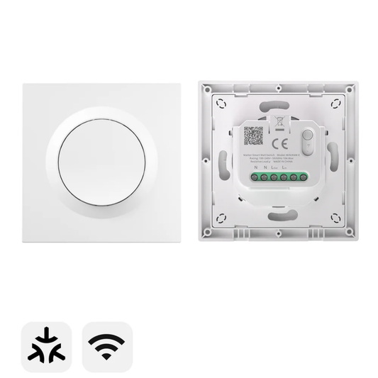 Viedais WiFi zemapmetuma slēdzis, 1 kanāls, 10A, AC 100-240V, 2400W, SONOFF
