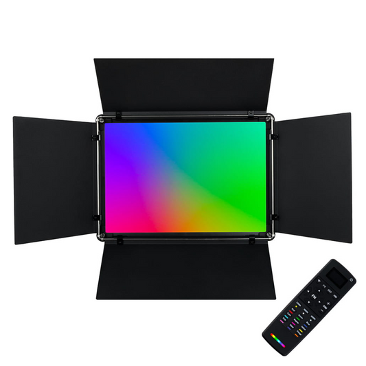 LED lampa Soft Light, MITOYA, MOBULA 128, 2500-8500K + RGB, (bez statīva)